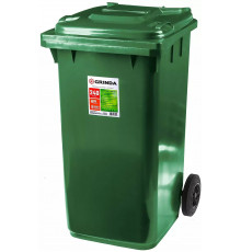 Мусорный контейнер с колёсами 240 л Grinda МК-240 3840-24