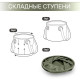Складное туристическое ведро 20л,Многофункциональное ведро для кемпинга, рыбалки и наживки, зеленый