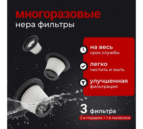 Пылесос для автомобиля мощный беспроводной, автомобильный пылесос